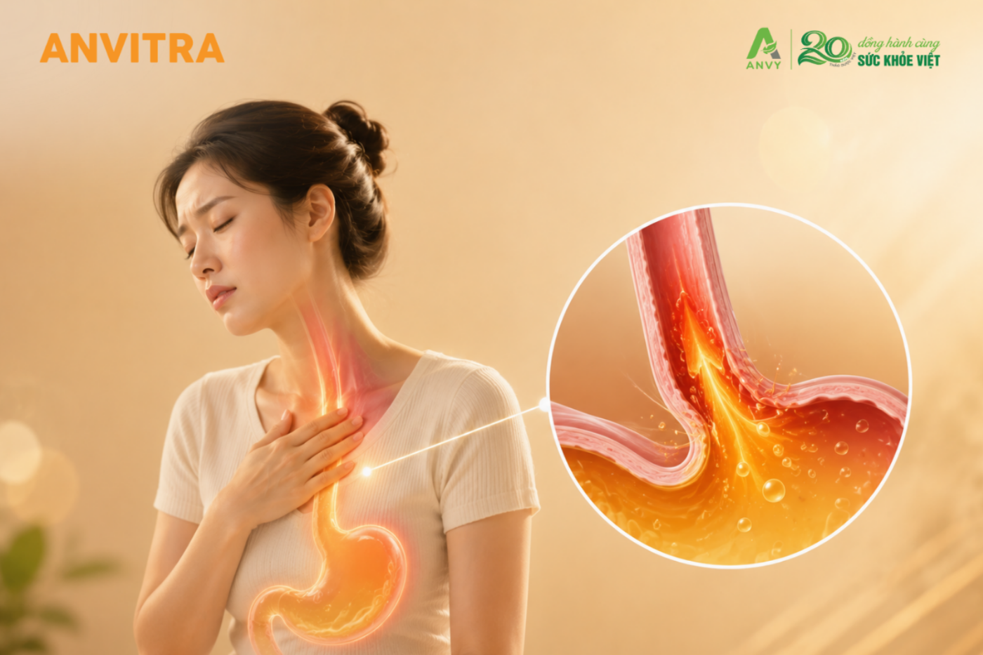 Vì sao bạn thường xuyên bị ợ nóng?