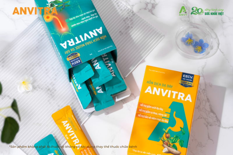 Hỗn dịch dạ dày Anvitra và Hỗn dịch trào ngược dạ dày Anvitra