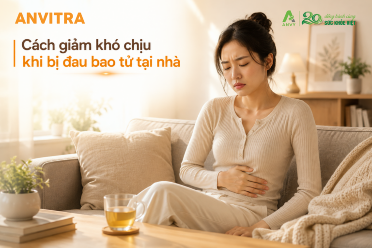 Cách giảm khó chịu khi bị đau bao tử tại nhà