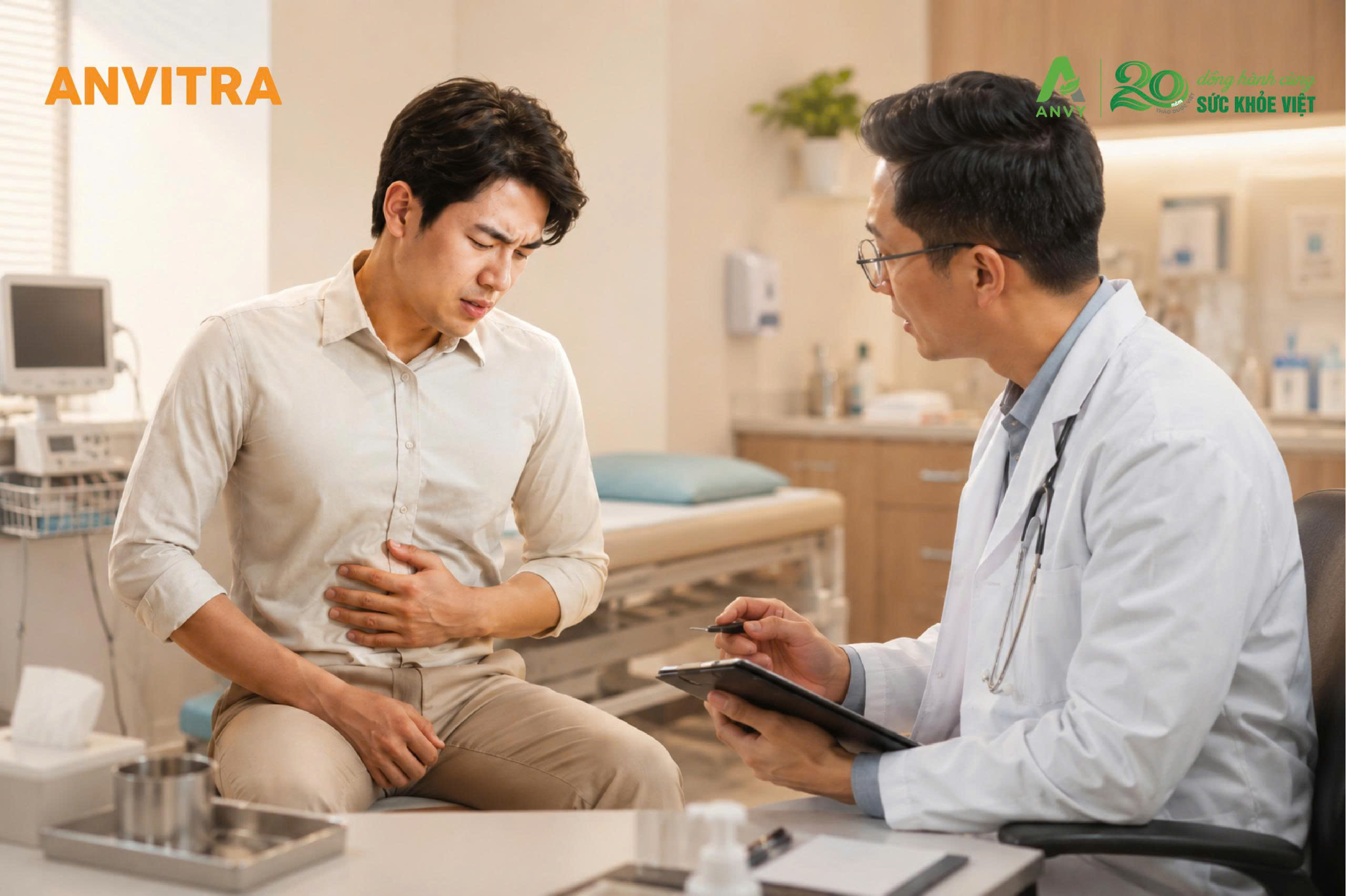 Thăm khám sớm giúp xác định nguyên nhân đau dạ dày và có hướng điều trị phù hợp.