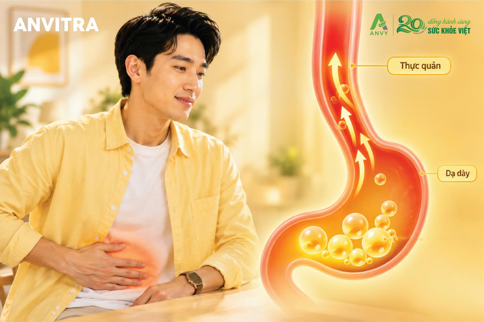 Lượng khí tích tụ trong đường tiêu hóa