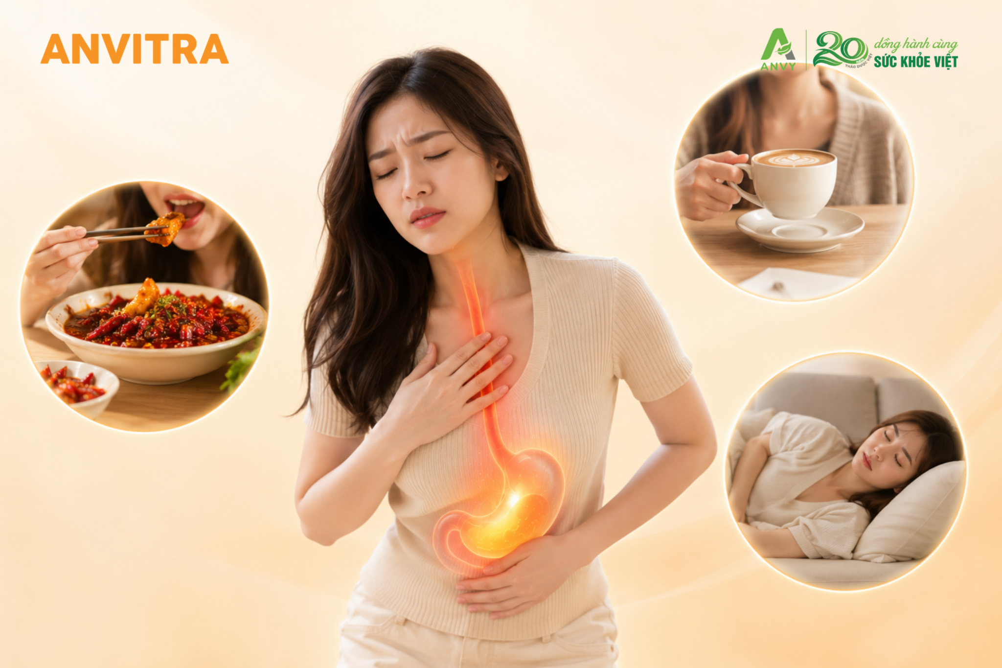 Trong lúc đang đau bao tử nên tránh làm gì?
