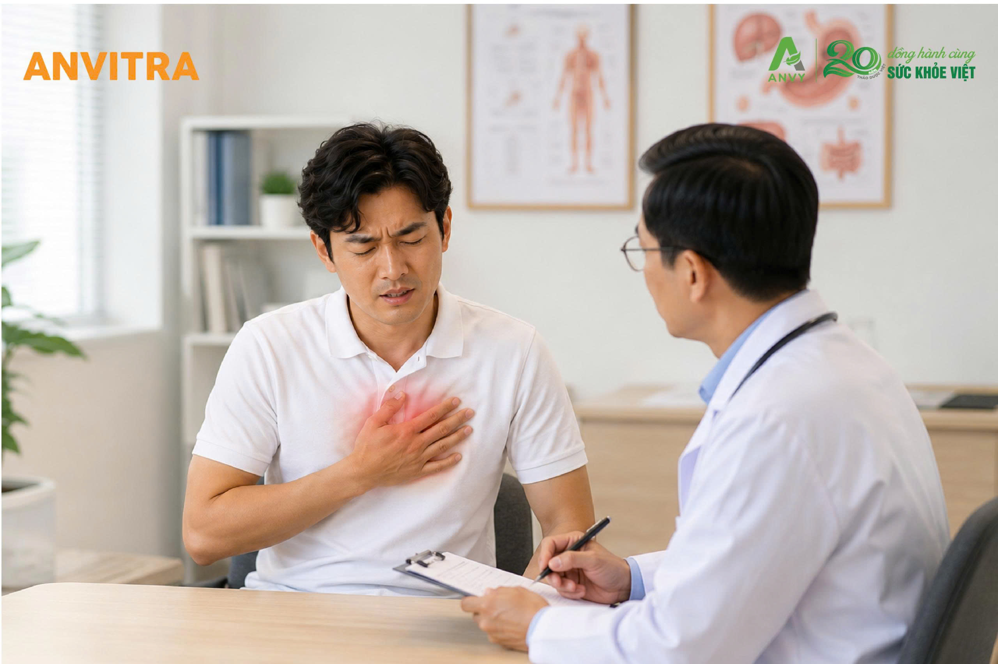 Thăm khám sớm giúp xác định nguyên nhân rát ngực và có hướng điều trị phù hợp.