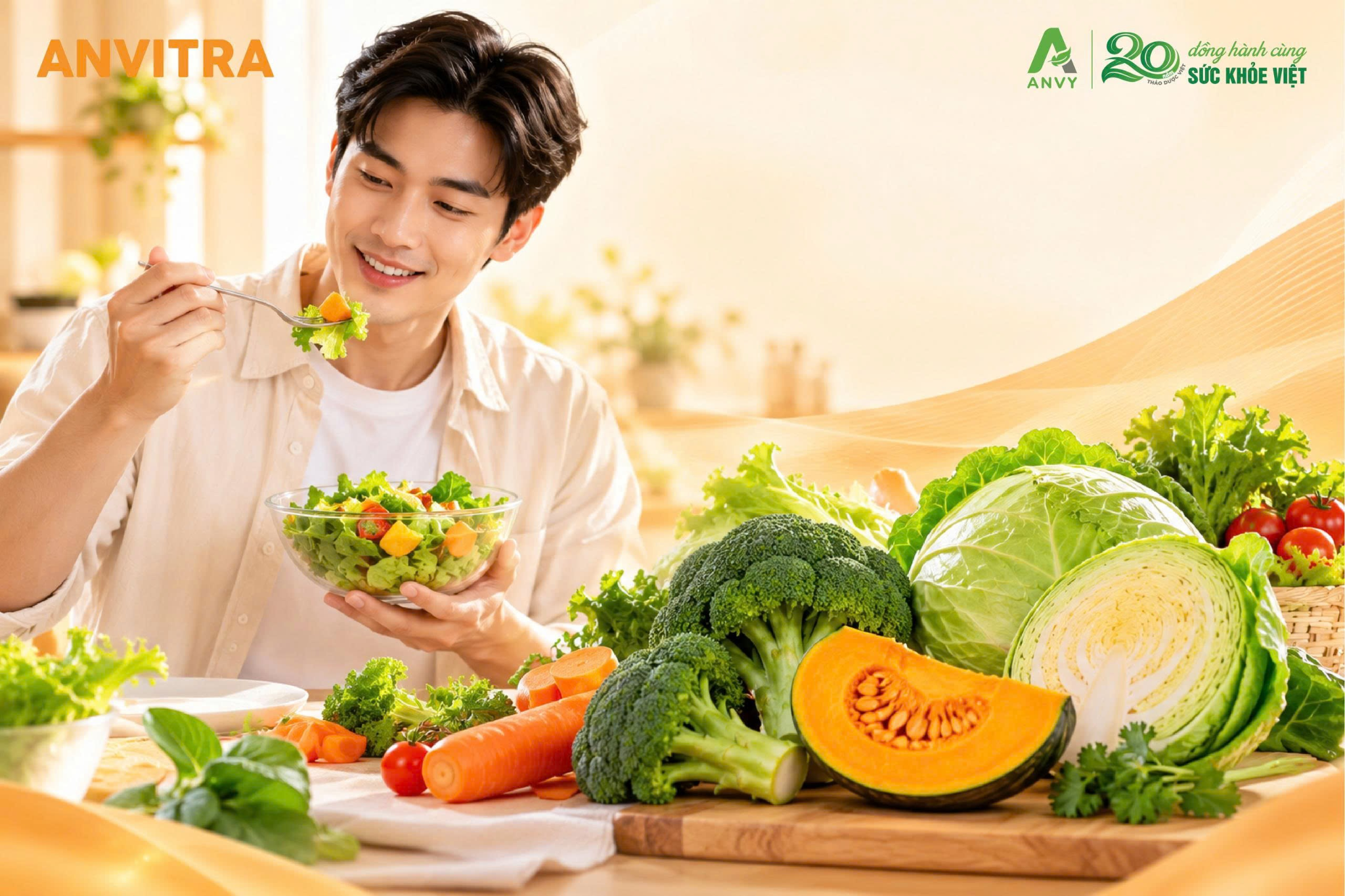 Bổ sung các loại rau giàu chất nhầy và vitamin giúp giảm gánh nặng cho dạ dày.